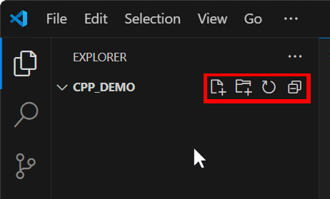 File explorer icons in VS Code